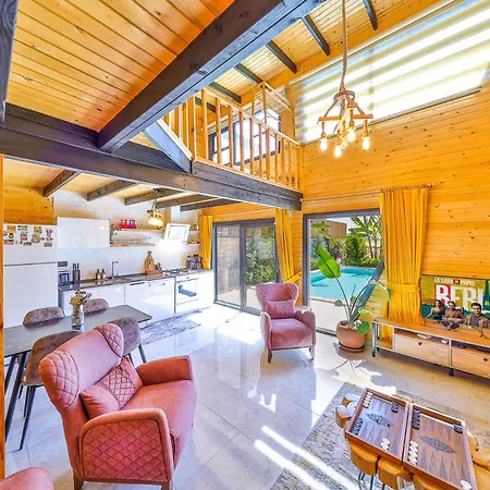 Kas Kalkan Patara'da Oezel Havuz Ve Jakuzili Belcim Villa